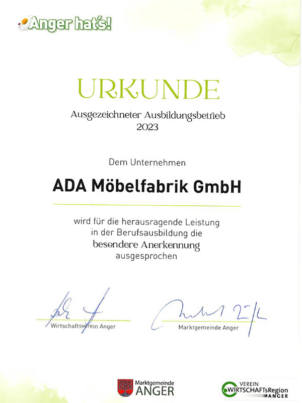 Urkunde Ausbildungsbetrieb_600x800 Urkunde Ausbildungsbetrieb