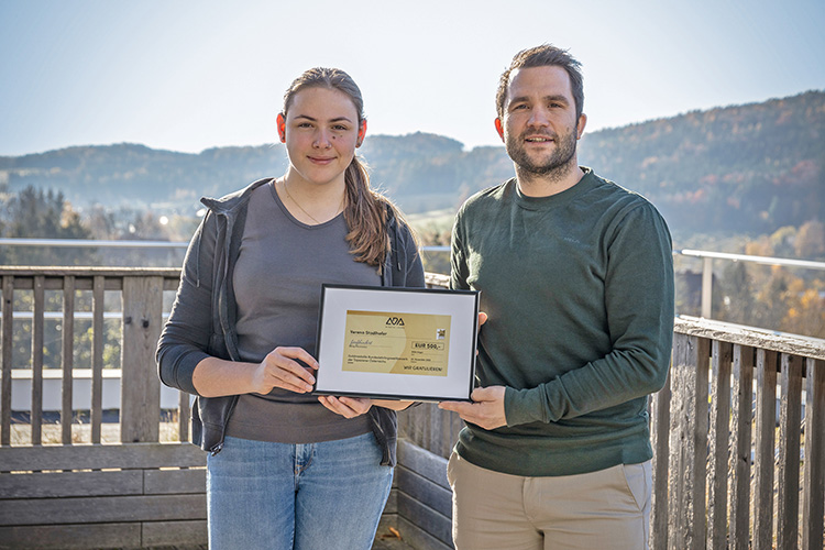 Verena Stadlhofer gewinnt Bundeslehrlingswettbewerb