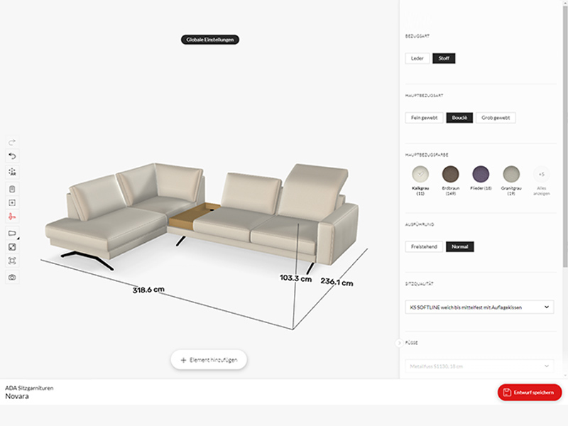 Sofa_Konfigurator_Novara_800x600px ADA Sofa Konfigurator mit Couch NOVARA