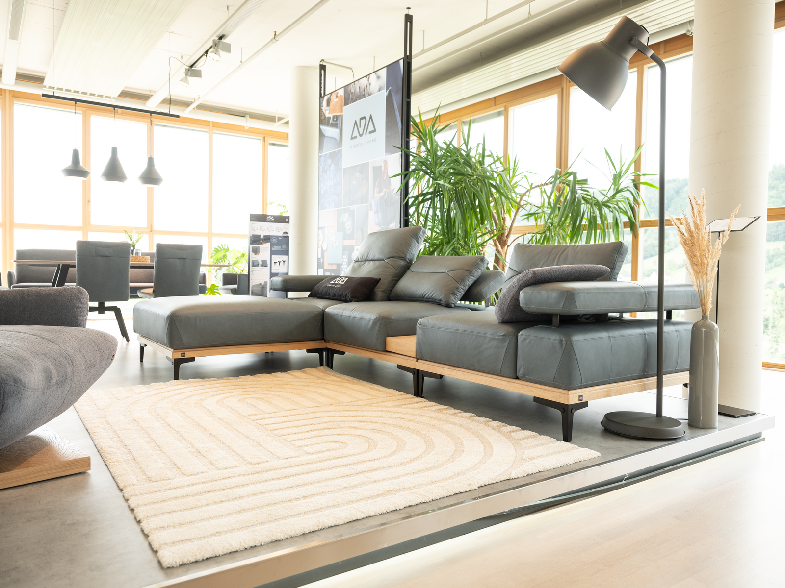 Sofa NOVARA mit Stauraum-Fach